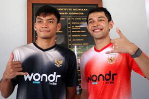 Muhammad Shohibul Fikri & Fajar Alfian (Djarum Badminton/Edward Luhukay)