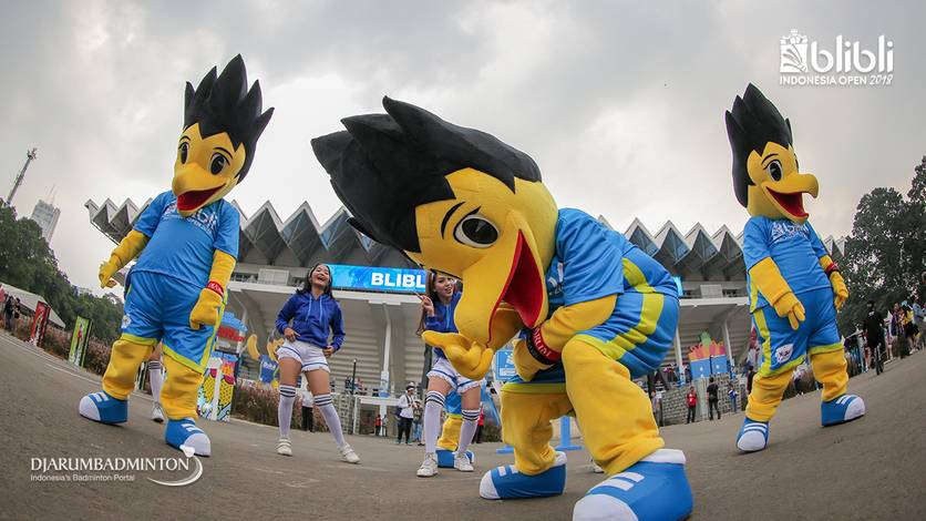 Maskot BIO Blibli Indonesia Open 2018 Maskot BIO Blibli Indonesia Open 2018