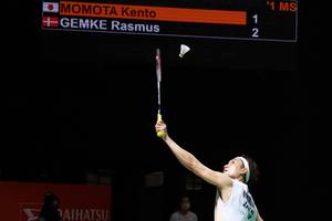 Kento Momota (Humas PP PBSI)