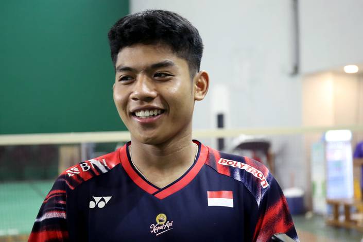 Moh. Zaki Ubaidillah (Djarum Badminton/Edward Luhukay) Moh. Zaki Ubaidillah (Djarum Badminton/Edward Luhukay)