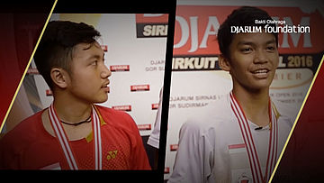 Interview Abiyyu Fauzan Majid/Muhammad Shohibul Fikri (Juara Ganda Taruna Putra)