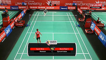 Maria Febe (Djarum Kudus) VS Ayumi Mine (Renesas Japan)