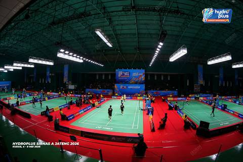 Suasana semifinal HYDROPLUS Sirnas A...