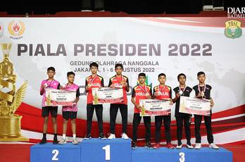 Piala Presiden 2022 | Podium