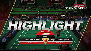 Irdina Naurah Mirza (Djarum Kudus) VS Regina Abela Rullyanda (CWIBC Tangsel)