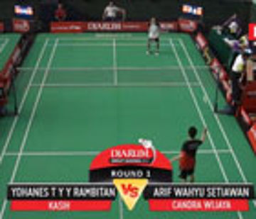 Yohanes T Y Y Rambitan (Kasih) VS Arif Wahyu Setiawan (Chandra Wijaya) 