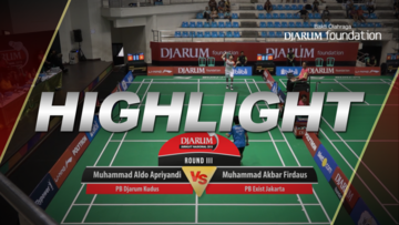 Muhammad Aldo Apriyandi (Djarum Kudus) VS Muhammad Akbar Firdaus (Exist Jakarta)