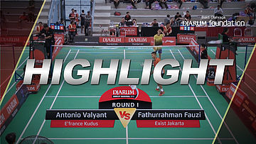 Antonio Valyant (E france Kudus) VS Fathurrahman Fauzi (Exist Jakarta)