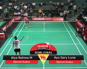 Alya Rahma M (Djarum Kudus) VS Ayu Gary Luna (Djarum Kudus)