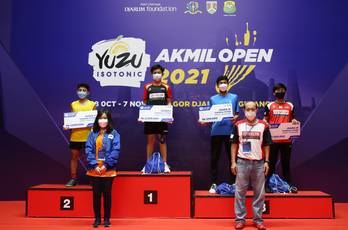 YUZU Isotonic Akmil Open 2021 | Podium