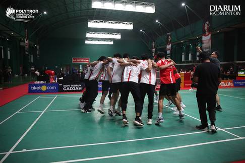 Selebrasi PB Djarum U19 Putra Selebrasi PB Djarum U19 Putra