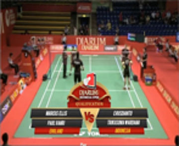 Marcus Ellis/Paul Vanri (ENGLAND) VS Christopher Rusdianto/Trikusuma Wardhana (INDONESIA)