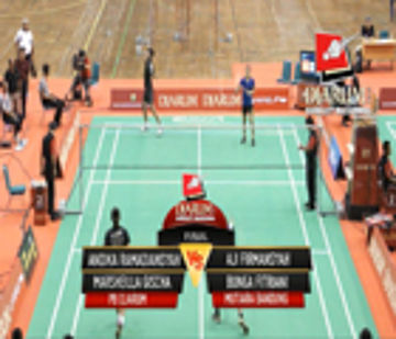 Andika Ramadiansyah/Marsheilla Gischa (PB DJARUM) VS Aji Firmansyah/Bunga Fitriani (MUTIARA BANDUNG)