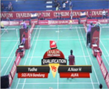 Yudha (SGS PLN BANDUNG) VS A Noor H (AUFA) 