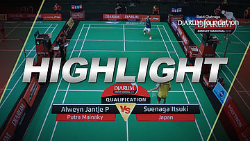 Alweyn Jantje P (Putra Mainaky) VS Suenaga Itsuki (Japan) 