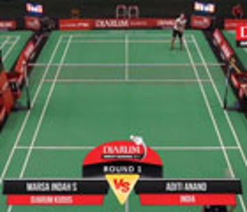 Aditi Anand (India) VS Marsa Indah S (Djarum Kudus) 