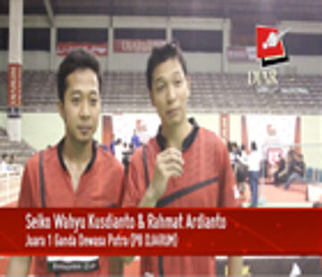 Wawancara Bersama Rahmat Ardianto & Seiko Wahyu Kusdianto (PB DJARUM)
