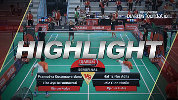 Pramudya Kusumawardana/Lisa Ayu Kusumawati (Djarum Kudus) VS Haffiz Nur Adila/Mia Dian Nurlia (Djarum Kudus)