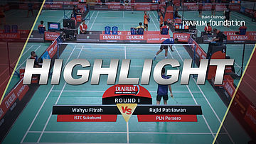 Wahyu Fitrah (ISTC Sukabumi) VS Rajid Patriawan (PLN Persero)
