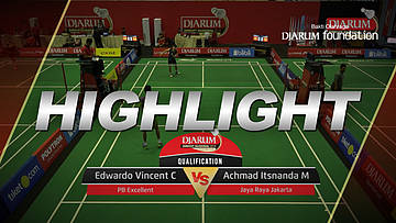 Edwardo Vincent Collin (PB Excellent) VS Achmad Itsnanda Miyazaki Nasrullah (Jaya Raya Jakarta)