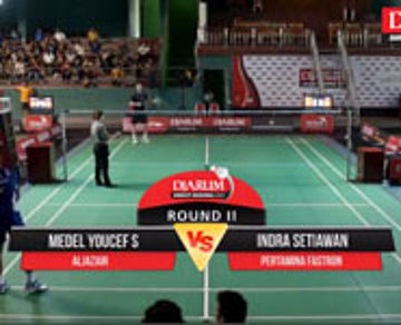 Medel Youcef S (Aljazair) VS Indra Setiawan (Pertamina Fastron)