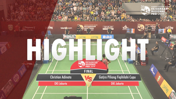 Christian Adinata (DKI Jakarta) VS Gatjra Piliang Fiqihilahi Cupu (DKI Jakarta)