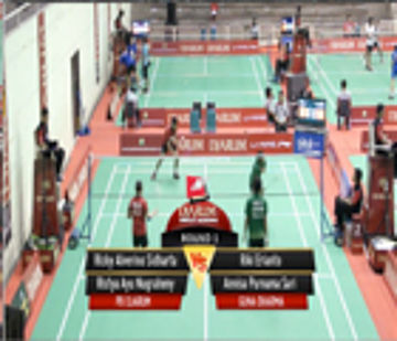 Ricky Alverino S. / Ristya Ayu N. (PB DJARUM) VS Riki Erianto / Annisa Purnama Sari (GUNA DHARMA)
