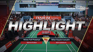 Wisnu Yuli Prasetyo (Djarum Kudus) VS Rifan Fauzin Ivanudin (ISTC Sukabumi)