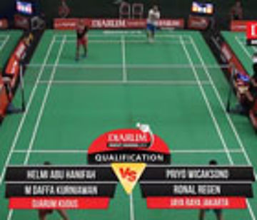 Helmi Abbu H/M Daffa K (Djarum Kudus) VS Priyo Wicaksono/Ronal Regen (Jaya Raya Jakarta) 