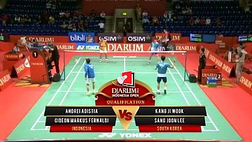 Andrei A./ Gideon M. (INDONESIA) VS Kang J./ Sang Joon L. (SOUTH KOREA)
