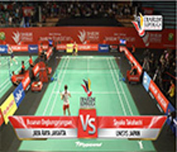 Busanan Ongbungprungpan (JAYA RAYA JAKARTA) VS Sayaka Takahashi (UNISYS JAPAN) 