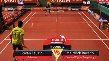 Rivan Fauzin Ivanudin (PELATNAS) VS Meldrick Rurado Korban (CANDRA WIJAYA TANGERANG)