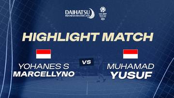 Highlight Match | MS QUAL R1 | Yohanes Saut MARCELLYNO (INA) vs Muhamad YUSUF (INA)