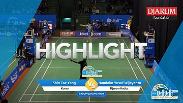 Handoko Yusuf Wijayanto (Djarum Kudus) VS Shin Tae Yang (Korea)