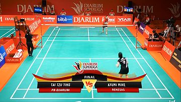 Tai Tzu Ying (PB DJARUM) VS Ayumi Mine (RENESAS) DJARUM SUPERLIGA 2013