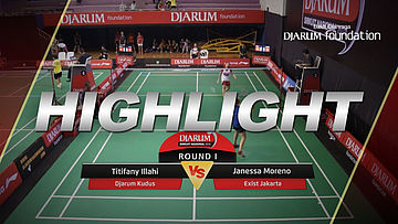 Titifany Illahi (Djarum Kudus) VS Janessa Moreno (Exist Jakarta)