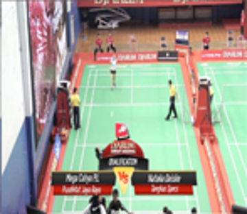 Mega Cahya PL (PUSDIKLAT JAYA RAYA) VS Natalia Deiske (TANGKAS SPECS)