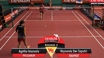 Agatha Imanuela (DJARUM KUDUS) VS Reynanda Dwi Saputri (RAHMAT)