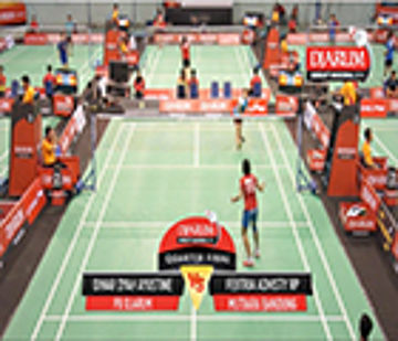 Dinar Dyah Ayustine (PB DJARUM) VS Febtria Adhisty R.P (MUTIARA BANDUNG)