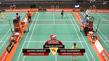 Nalinika Rahardja (TANGKAS SPECS) VS Diyah Yulianingrum (JAYA RAYA JAKARTA) 