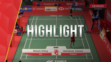 Beiwen Zhang (USA) VS Ratchanok Intanon (Thailand)