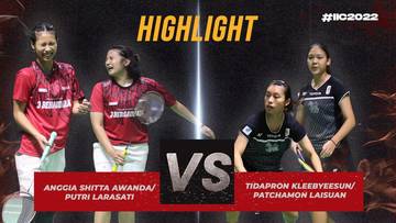 Highlight Match - WD R16 ANGGIA SHITTA AWANDA PUTRI LARASATI vs TIDAPRON KLEEBYEESUN PATCHAMON LAISUAN THA