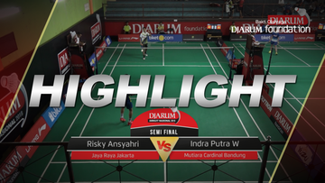 Risky Ansyahri (Jaya Raya Jakarta) VS Indra Putra Wirawan (Mutiara Cardinal Bandung)