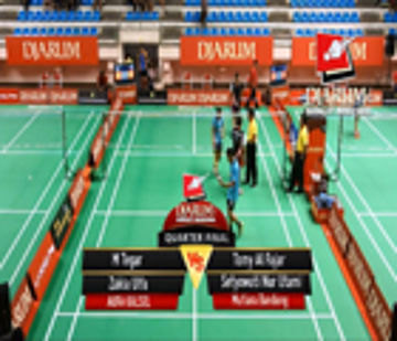 M Tegar / Zakia Ulfa (AUFA KALSEL) VS Tomy Al Fajar / Setyowati Nur Utami (MUTIARA BANDUNG)
