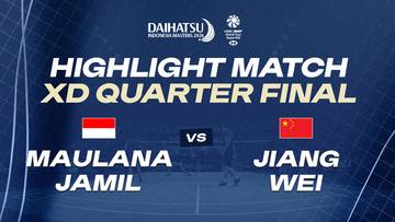 Indonesia Masters 2026 | XD QF | MAULANA / JAMIL (INA) vs JIANG / WEI (CHN) [2]