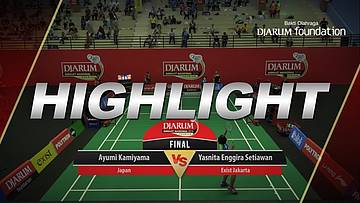 Yasnita Enggira Setiawan (Exist Jakarta) VS Ayumi Kamiyama (Japan)