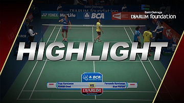 Fran Kurniawan/Komala Dewi (Indonesia) VS Fernando Kurniawan/Dian Fitriani (Indonesia)