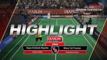 Bagas Kristianto Nugroho (Djarum Kudus) VS Wisnu Yuli Prasetyo (Pertamina Fastron)