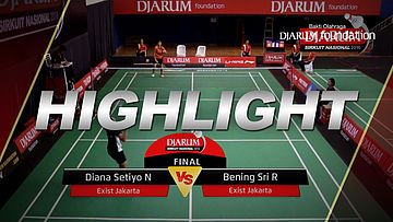 Diana Setiyo N (Exist Jakarta) VS Bening Sri R (Exist Jakarta) 