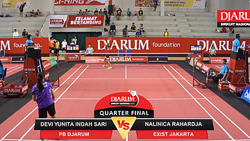 Devi Yunita Indah Sari (Djarum Kudus) VS Nalinica Rahardja (Exist Jakarta)